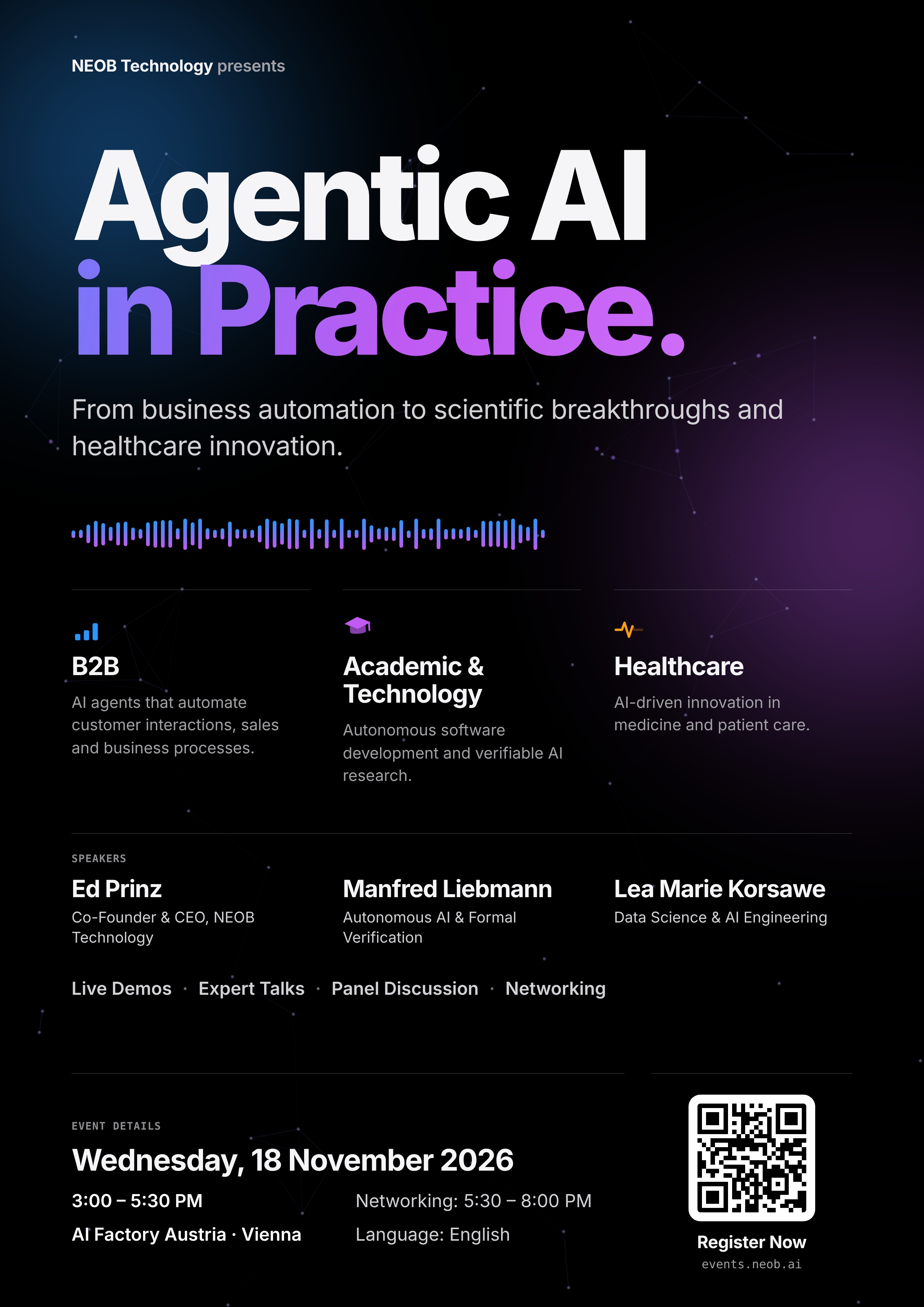 Agentic AI - Don't Just Talk About AI. Experience It in Action.